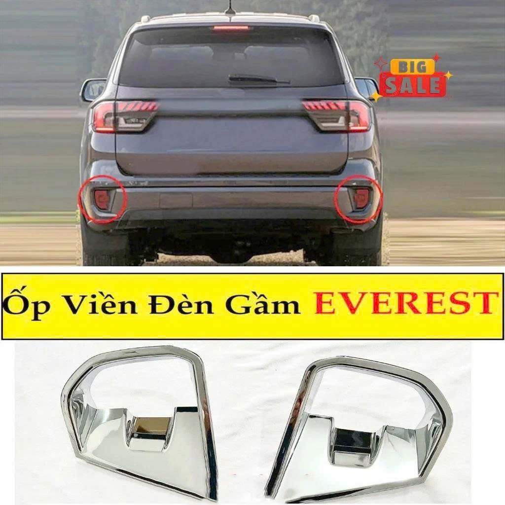 Ốp Trang Trí Viền Gầm Everest 2022 2023 2024 2025 - Ốp Gầm Trước Sau Ford Everest