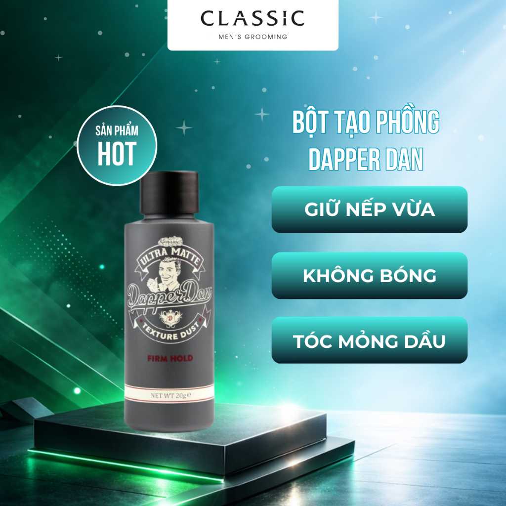 Bột Tạo Phồng Dapper Dan Ultra Matte Texture Dust