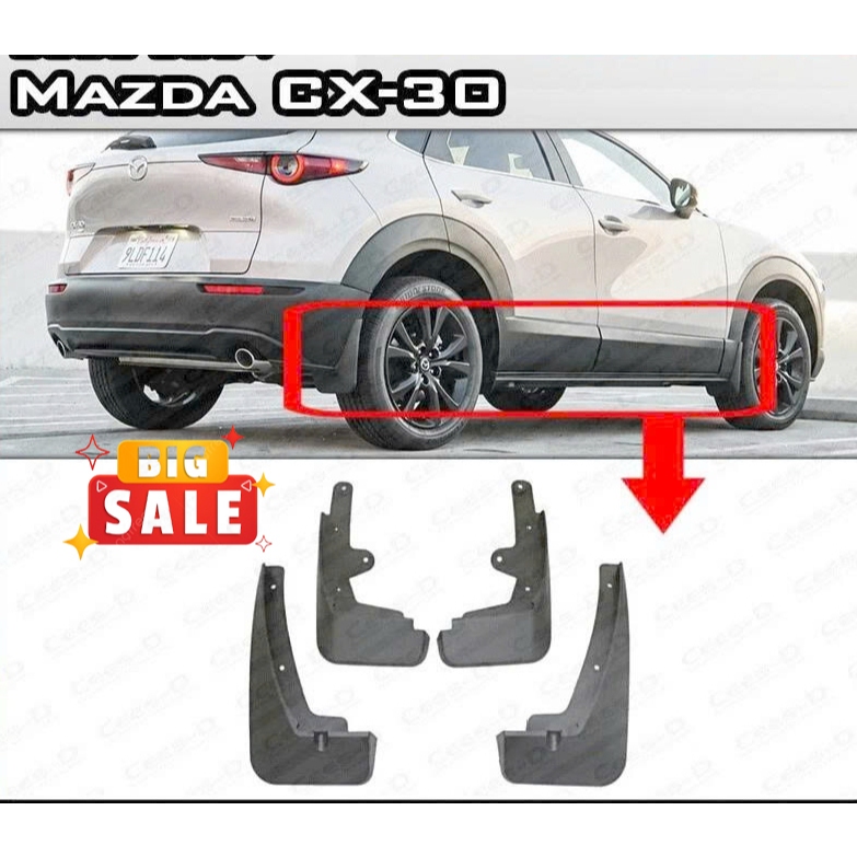 Chắn Bùn CX30 2021 2022 2023 2024 2025 2026 ( Chuẩn Hãng ) - Bộ 4 Chắn Bùn Bánh Mazda CX30