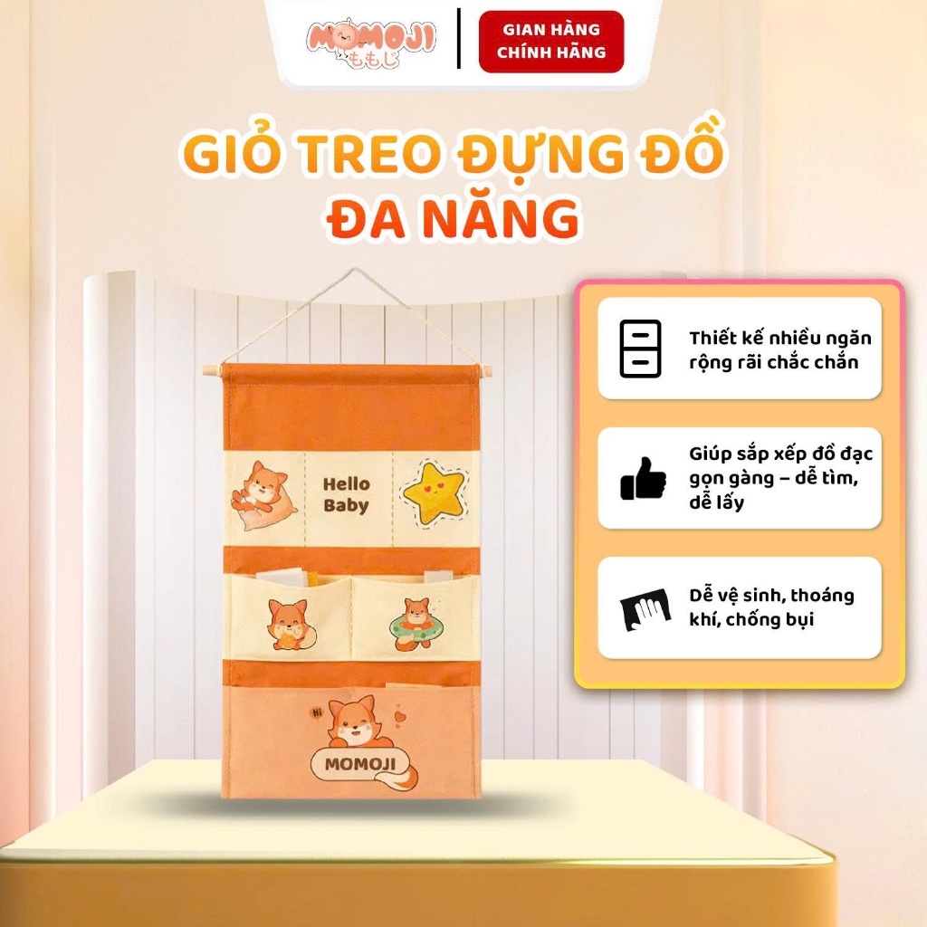 Giỏ Treo Đựng Đồ Đa Năng Momoji