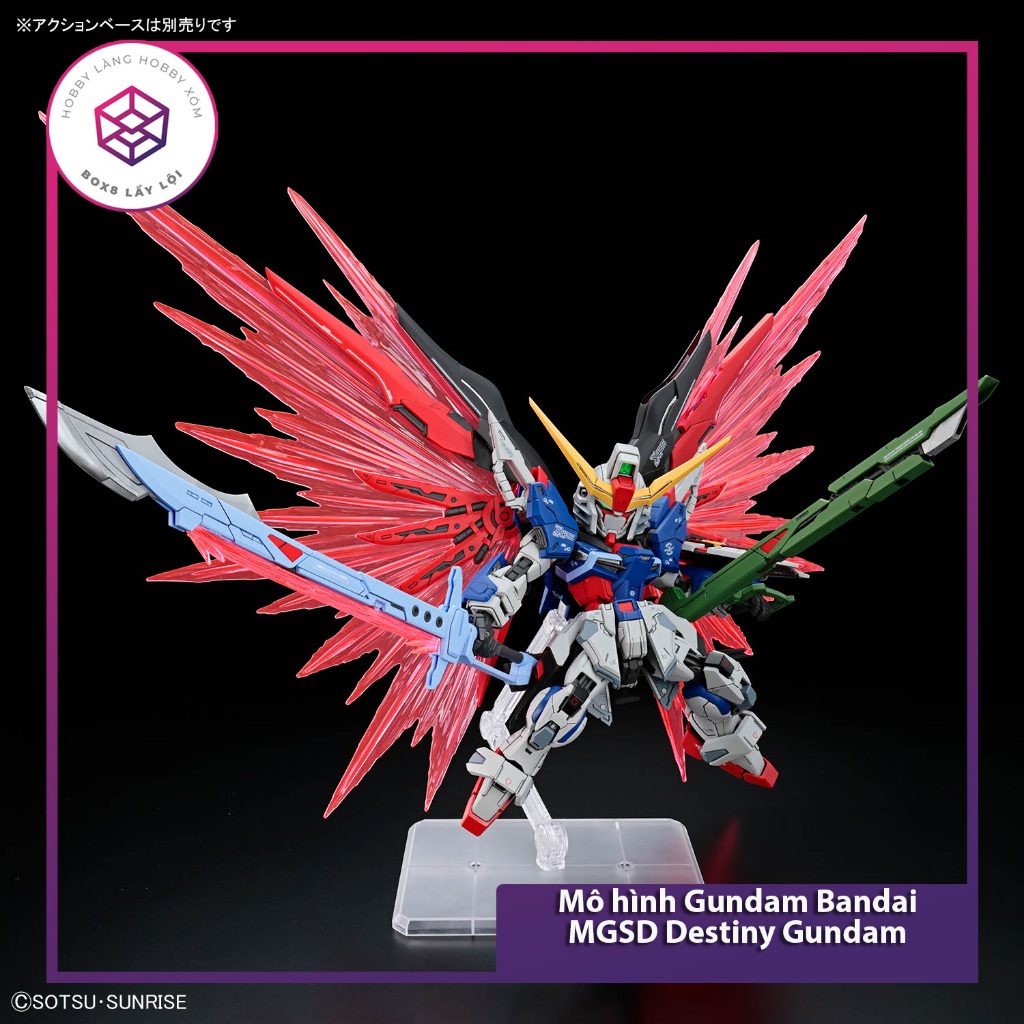 Mô hình Gundam Bandai MGSD Destiny Gundam [GDB] [BMG] [BSD]