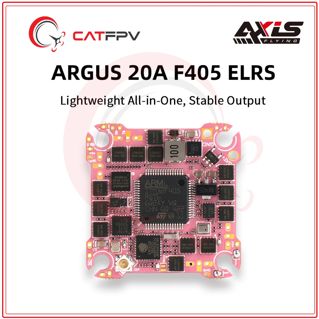 Mạch Axisflying ARGUS AIO 20A F405 3-4S Lipo