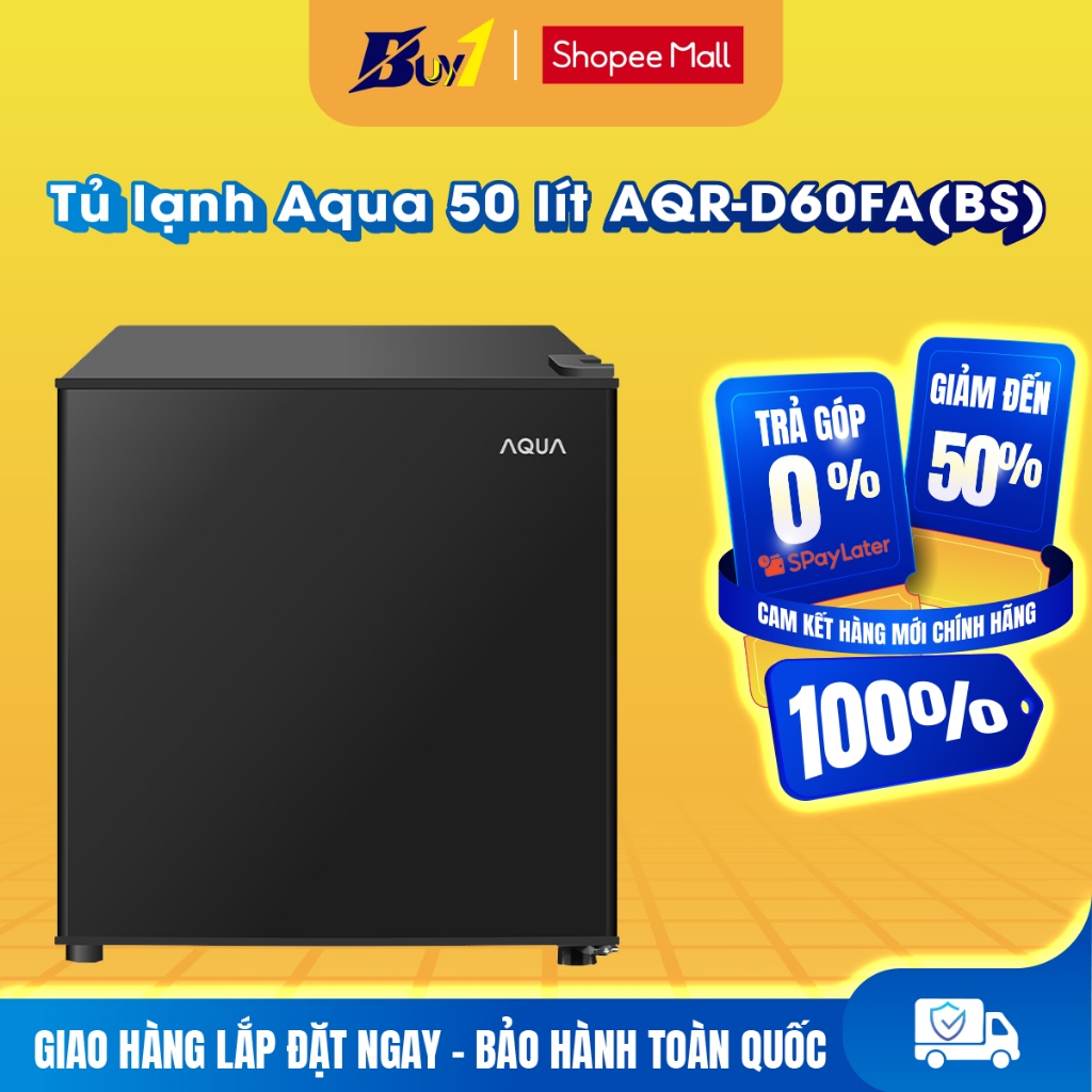 AQR-D60FA(BS) - Tủ lạnh Aqua 50 lít AQR-D60FA(BS) - Hàng chính hãng