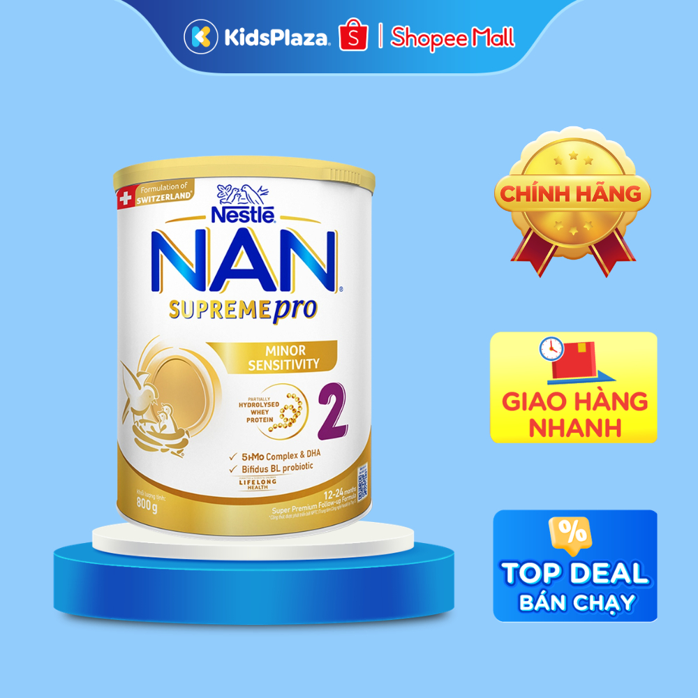 Sữa Nan Supreme Pro 2 800g