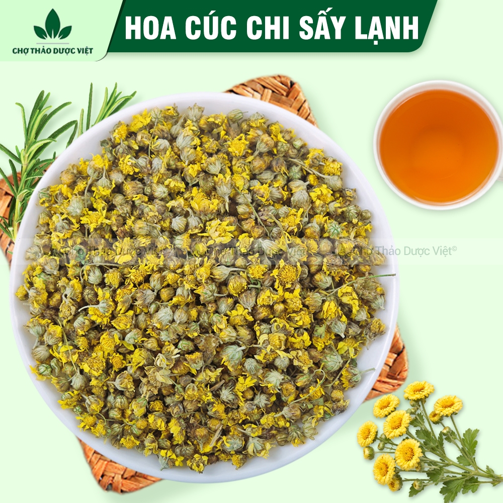 Nụ hoa cúc sấy lạnh 100g, hoa cúc chi, cúc tiến vua nguyên bông, pha trà, dưỡng nhan, an thần