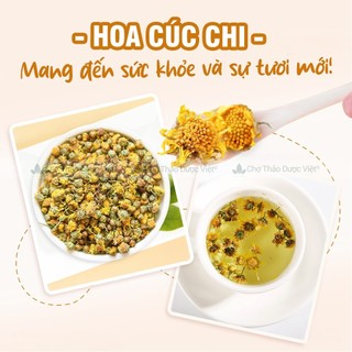 Nụ hoa cúc sấy lạnh 500g, hoa cúc chi, cúc tiến vua nguyên bông, pha trà, dưỡng nhan, an thần