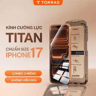 [Không Viền Đen] Kính Cường Lực iPhone 2 Miếng Tự Dán Chống Vân Tay Bảo Vệ Màn Hình iPhone 15 16 17 13 Pro Max Plus Air