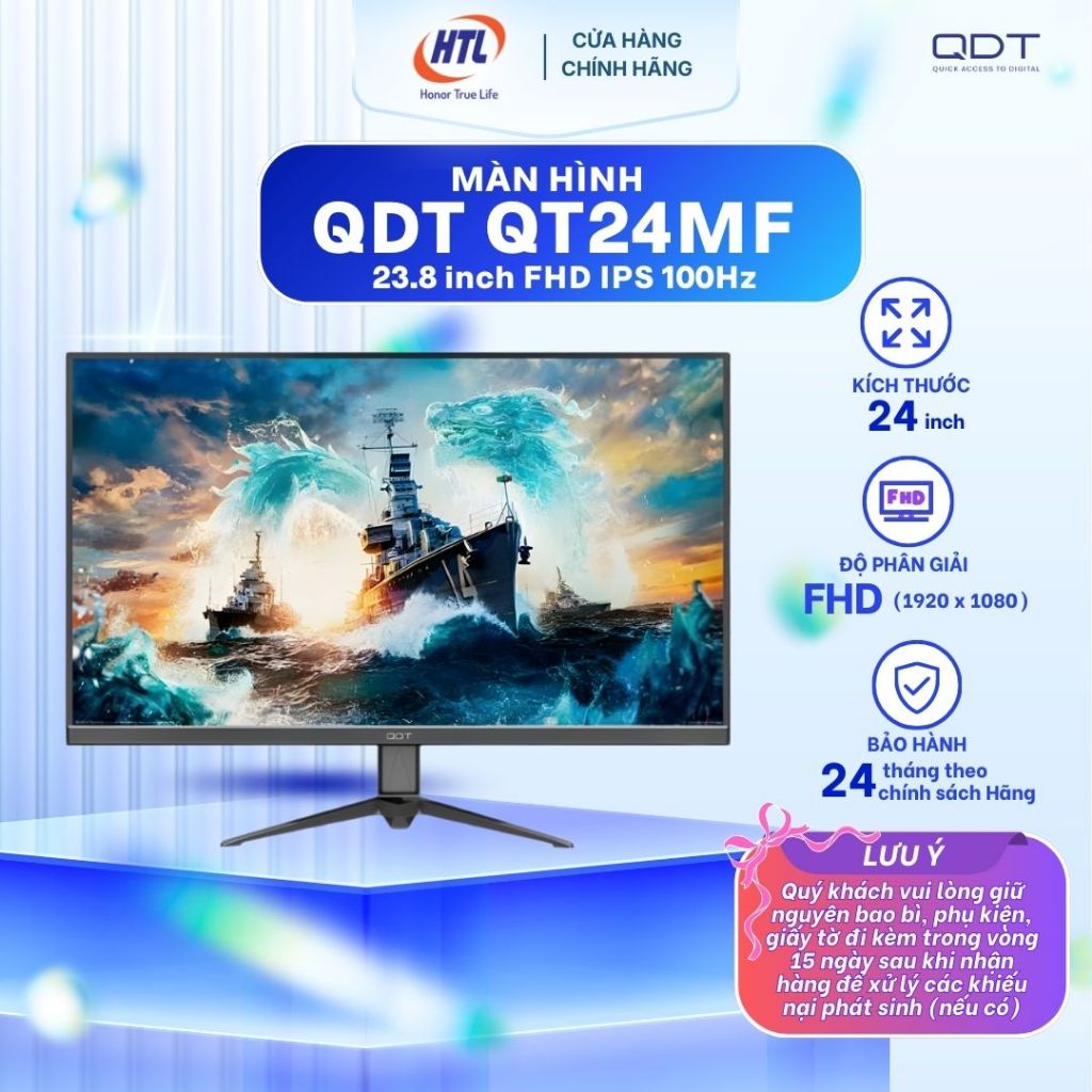 Màn Hình QDT QT24MF (24 inch - FHD - IPS - 100Hz)