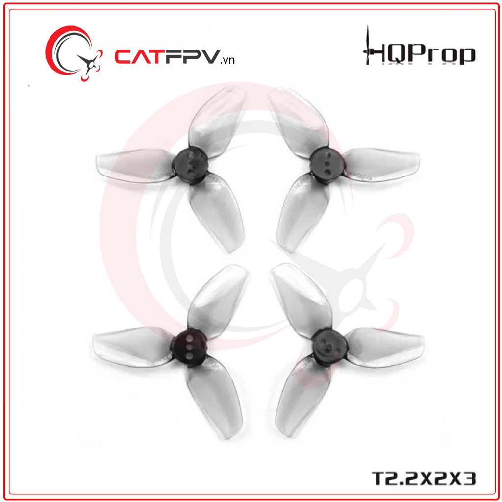 Cánh quạt HQProp T2.2X2X3 Grey - 2.2 inch