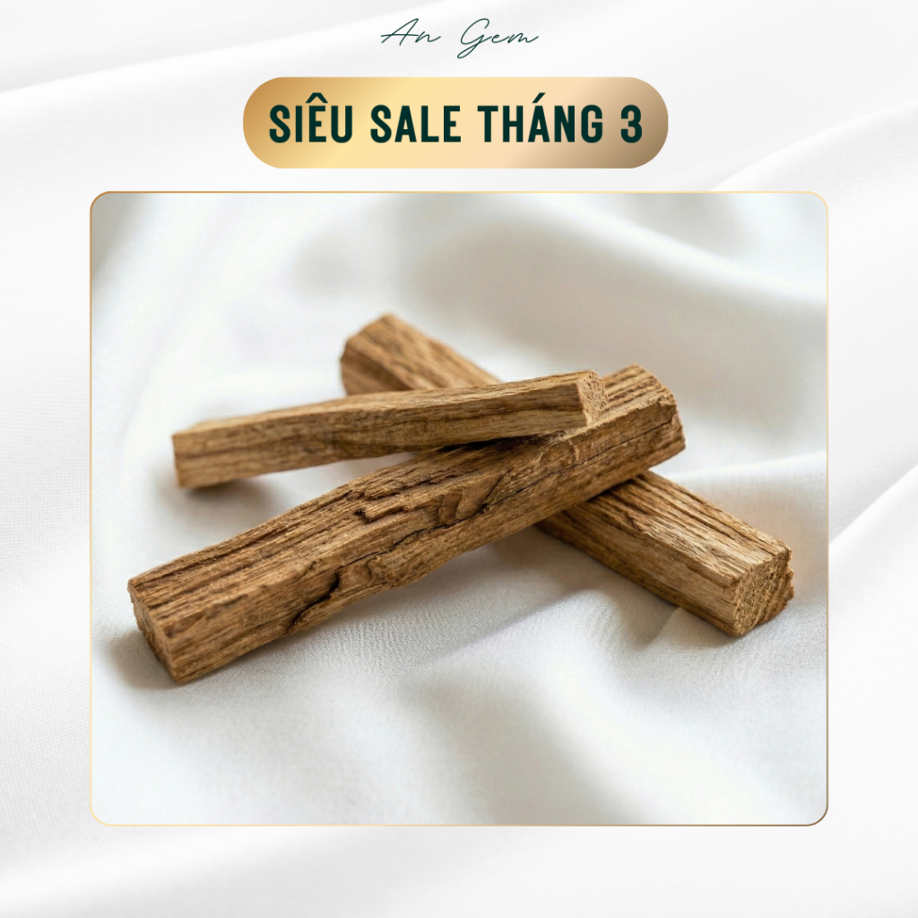 Thanh gỗ thơm palo santo stick , gỗ thơm thanh tẩy An Gem