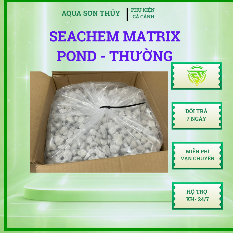 Seachem Matrix Pond Vật liệu lọc cao cấp nhập khẩu từ mỹ 1lit