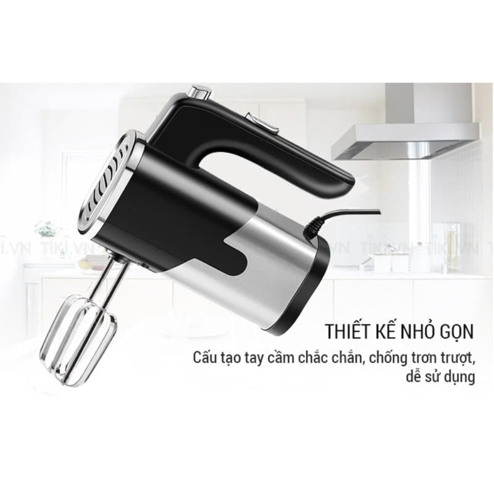 Máy đánh trứng cầm tay LUMABELLA 800W có 5 chế độ điều chỉnh dễ dàng sử dụng với nhu cầu của bạn - 6621