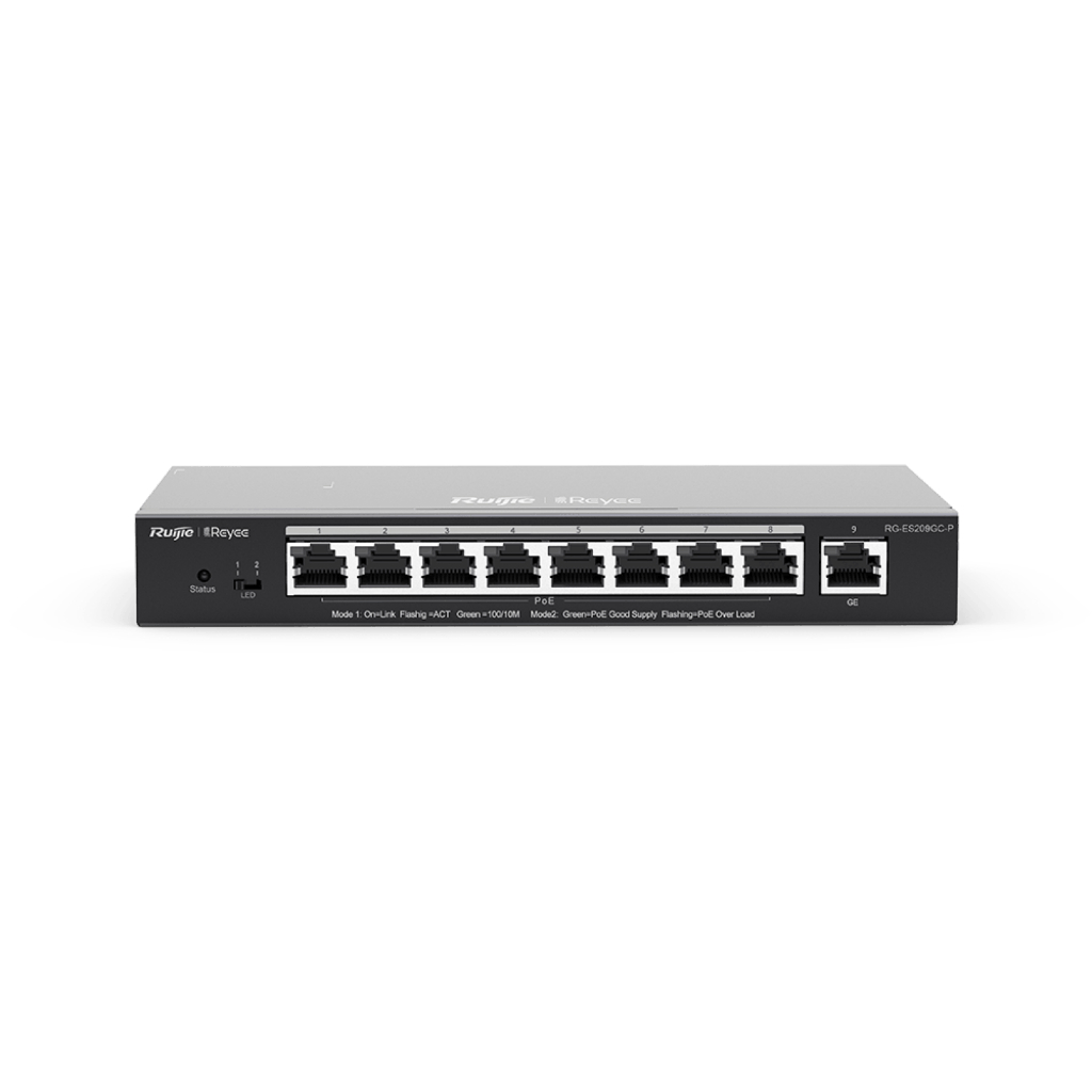 Switch POE 9 cổng RUIJIE REYEE RG-ES209GC-P