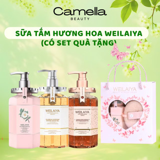 SET QUÀ TẶNG  Sữa tắm cao cấp Weilaiya hương nước hoa sang trọng, quyến rũ - Camella Beauty