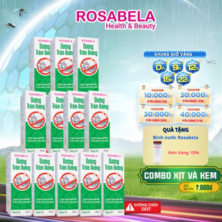 Combo 12 xịt chống muỗi cho bé chiết xuất từ thiên nhiên, an toàn cho trẻ, ngăn ngừa muỗi đốt