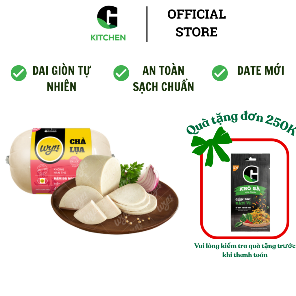 Chả lụa Wyn G Kitchen 450g [Giao nội thành]