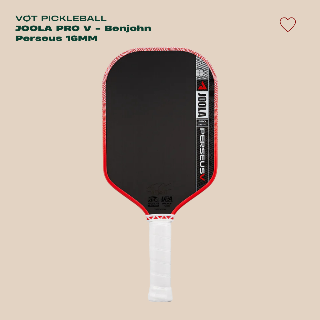 (New) Vợt Pickleball JOOLA Perseus Pro V/ JOOLA GEN 5 Chính Hãng - 16MM
