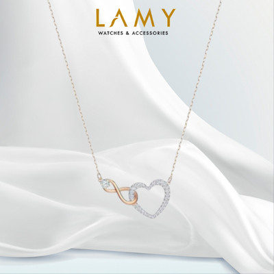 Dây chuyền LAMY Infinity Heart Necklace Rose Gold 6319RG