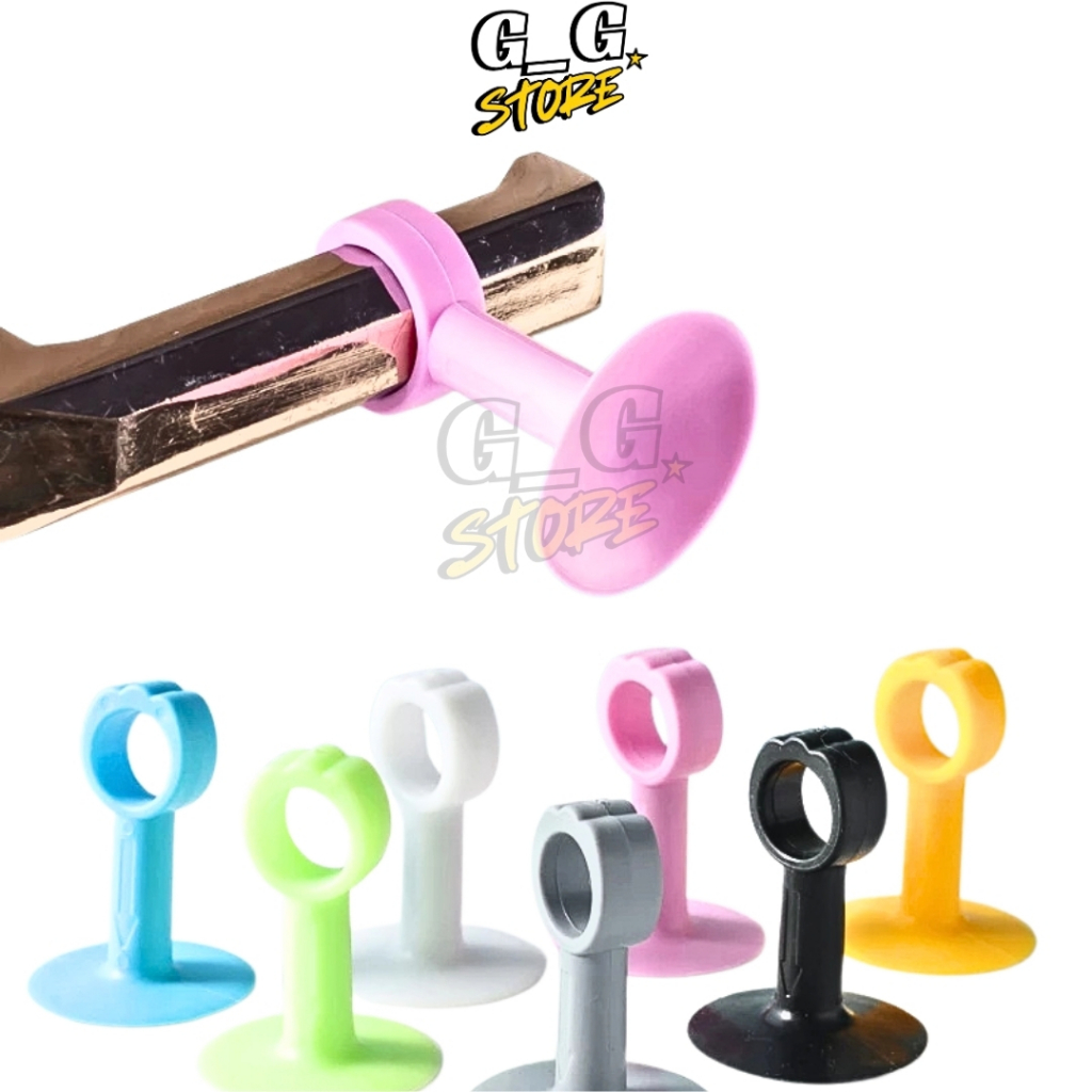 Sét 10 Chặn Cửa Silicon Hít Sàn Chống Va Đập, Cố Định Cửa Không Khoan Tường - GGStore