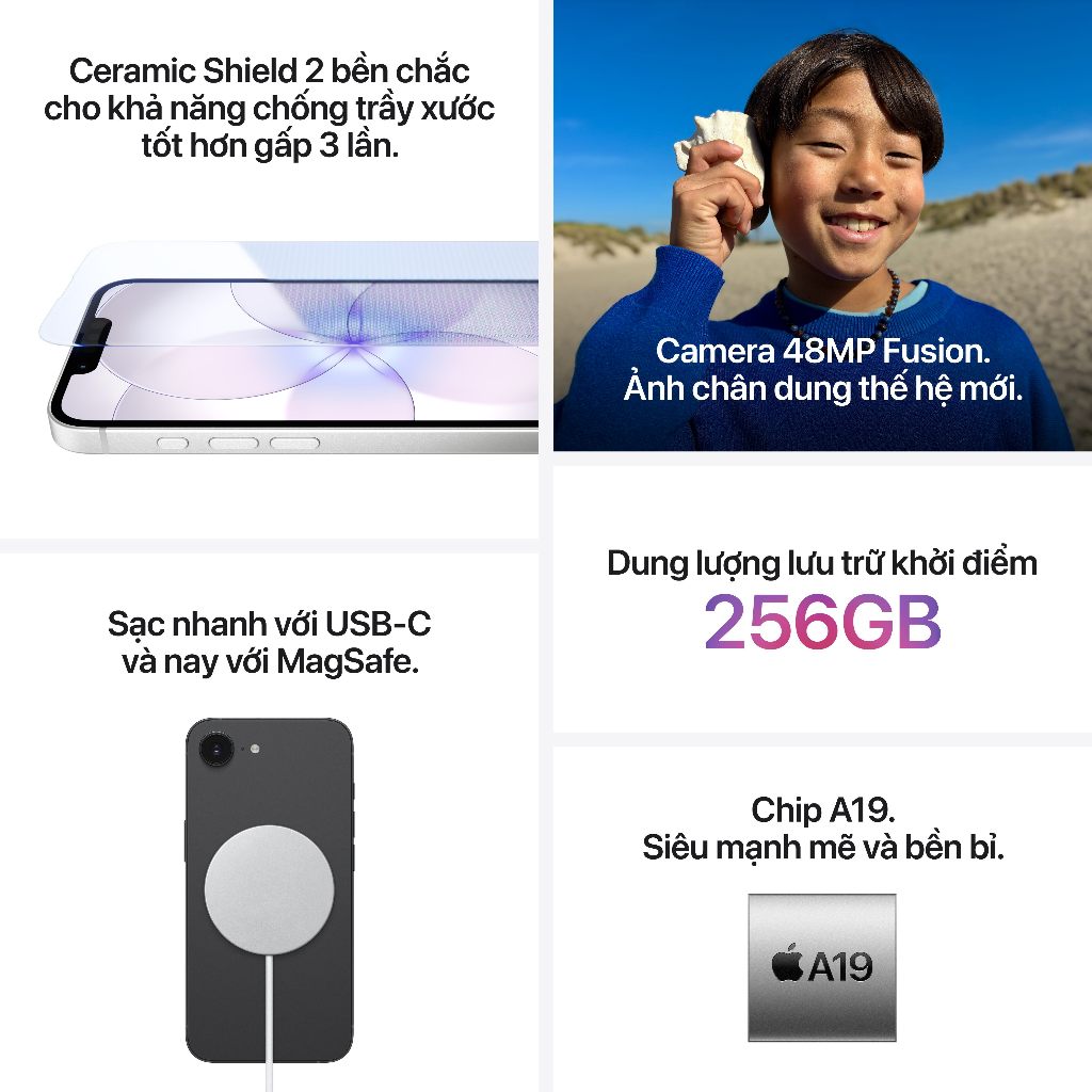 Điện Thoại Apple iPhone 17e 256GB | BigBuy360 - bigbuy360.vn