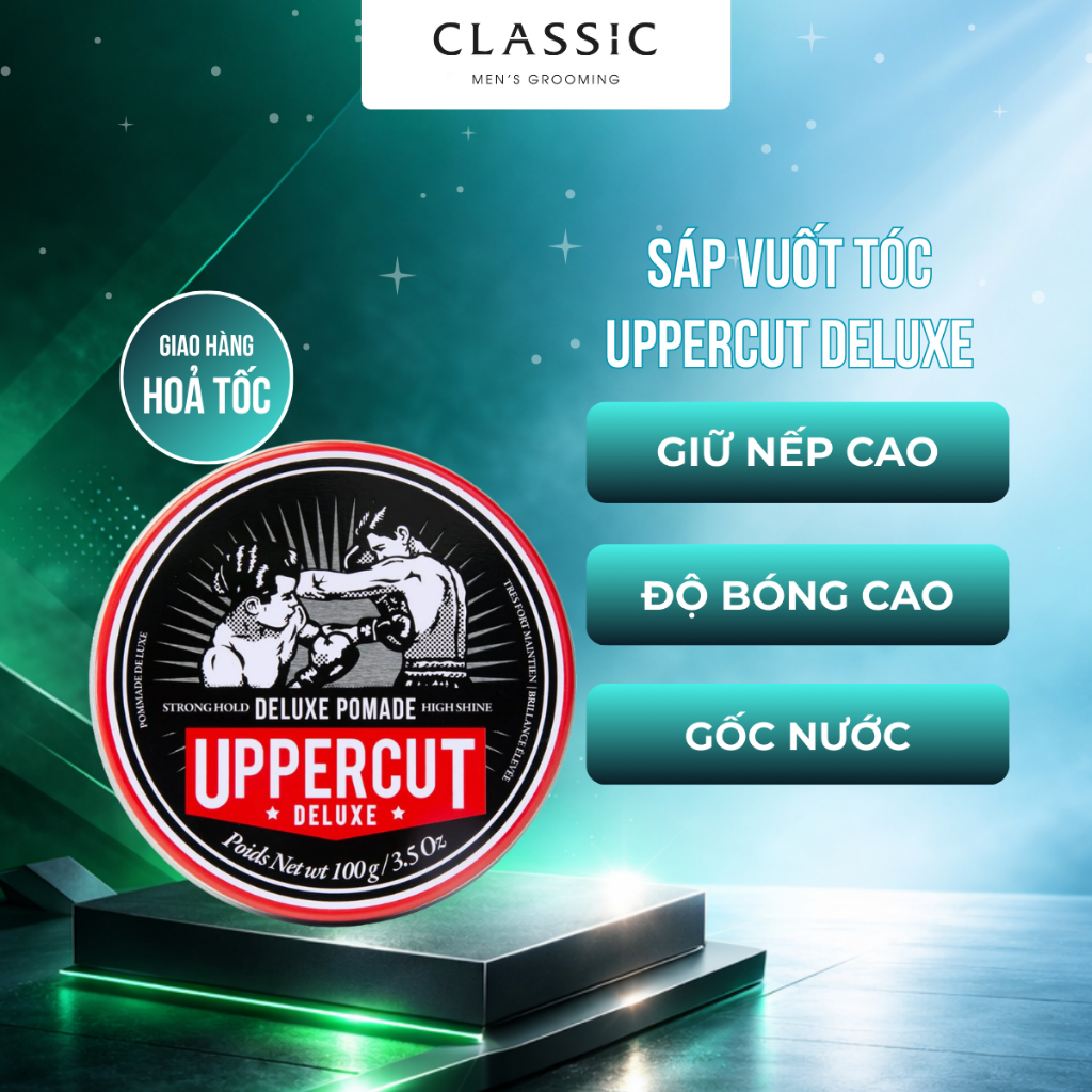 Sáp Vuốt Tóc Uppercut Deluxe Pomade