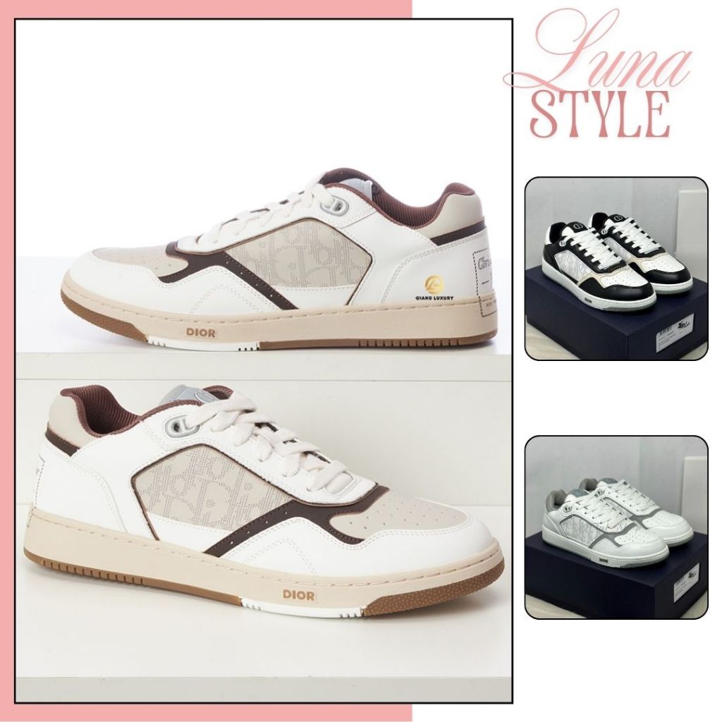 Giày Thể Thao B27 Màu Xám Trắng Thời Trang Nam Nữ Êm Nhẹ Thoáng Khí Cân Mọi Outfit