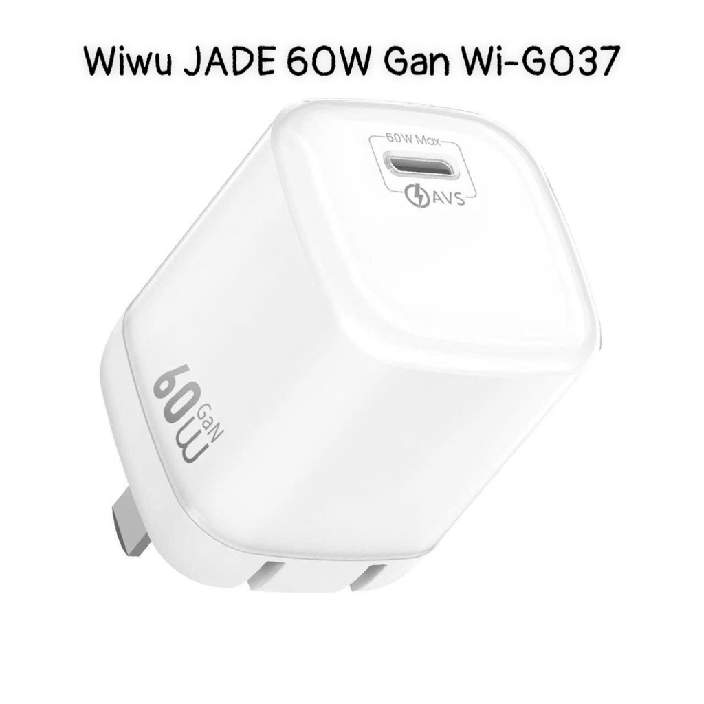 Sạc Wiwu JADE 60W Gan AVS Wi-G037  cổng type C