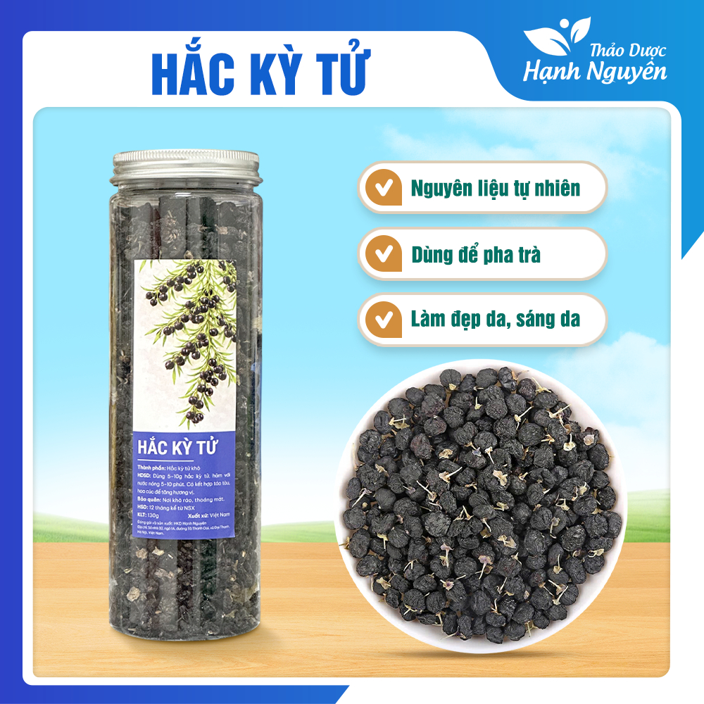 Hắc kỷ tử tây tạng 100g, trà hắc kỳ tử, đẹp da, dưỡng nhan, tốt cho sức khỏe - Thảo Dược Hạnh Nguyên