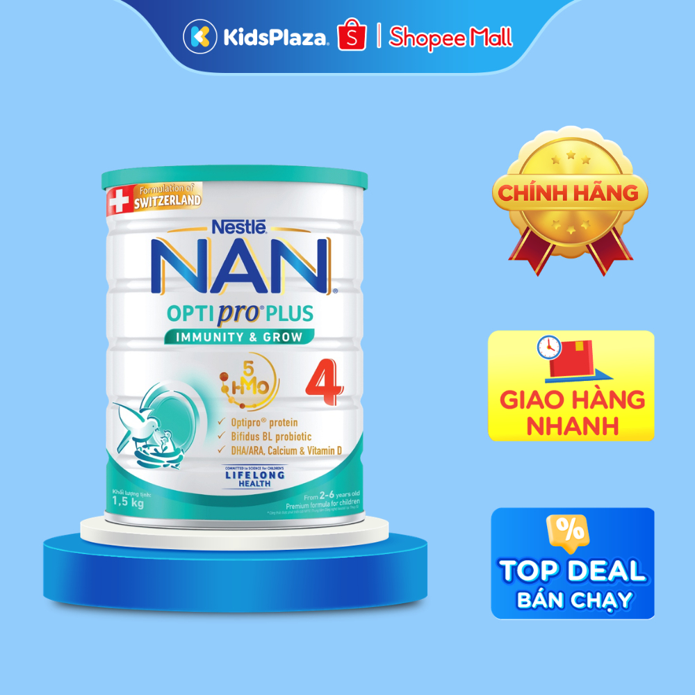 Sữa Nan Optipro Plus số 1/ 2/ 3/ 4 - Chính hãng