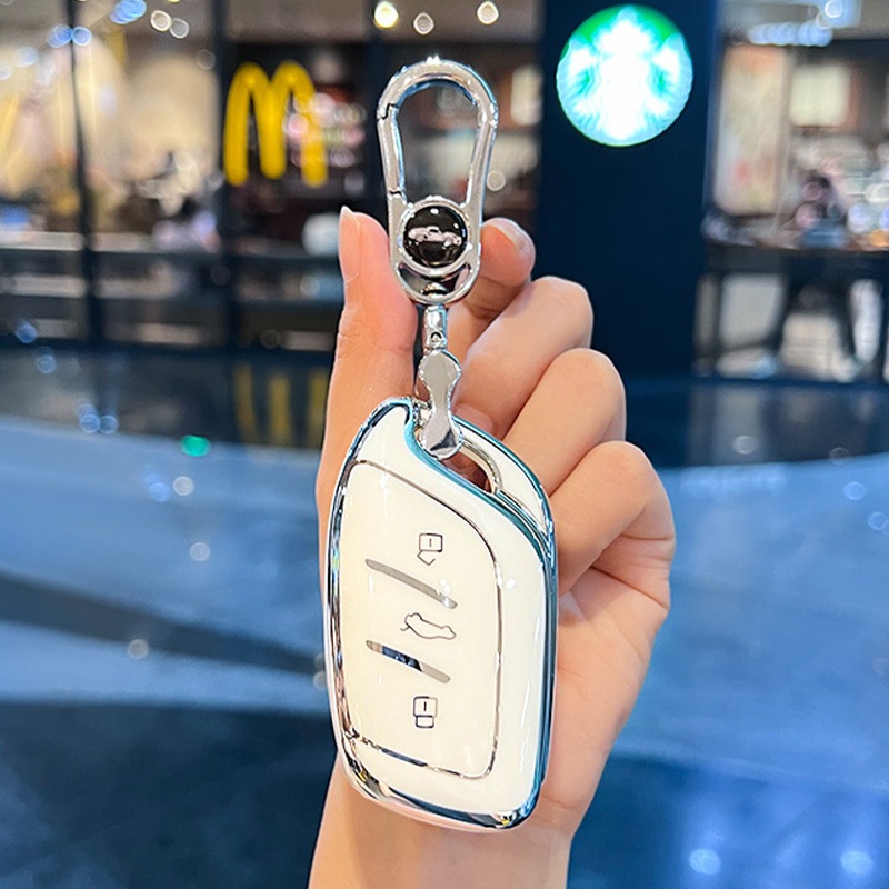 Phụ kiện Ốp bảo vệ chìa khoá ô tô MG5, MG RX5, MG HS đời 2022, 2023, 2024, 2025, 2026