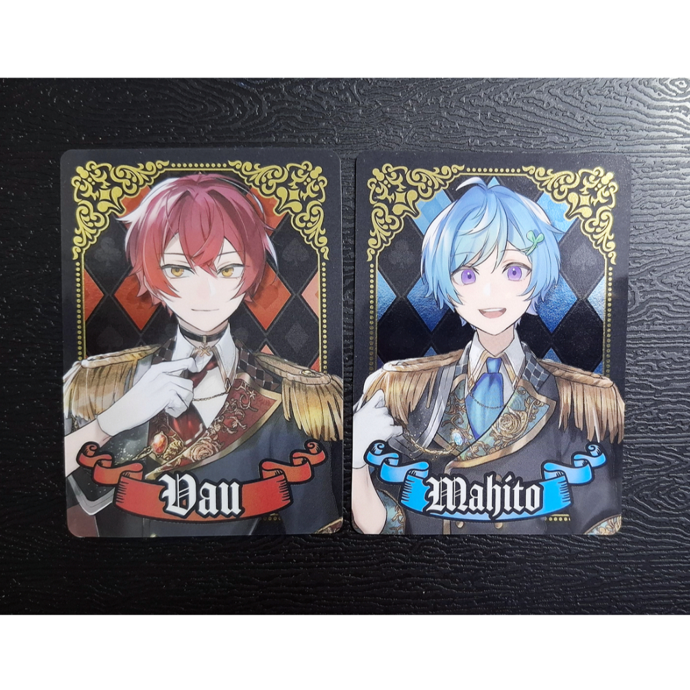 Thẻ sưu tầm Mahito & Vau - nhóm utaite KnightA chính hãng Nhật