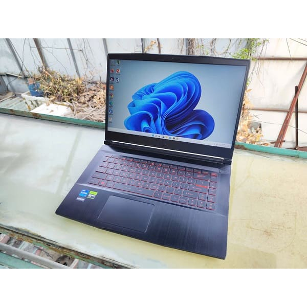 Laptop cũ Gaming MSI GF63 Thin 11UC Core I7-11800H/ Ram 16GB/ SSD 512GB/ VGA NVIDIA GeForce RTX 3050