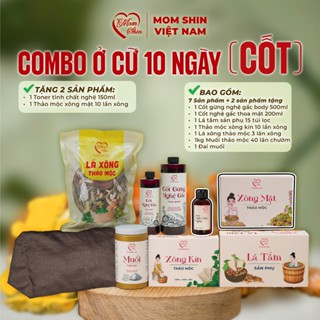 [QUÀ TẶNG] COMBO Ở CỮ (CỐT GỪNG NGHỆ GẤC) TIẾP KIỆM MOM SHIN | Vũ Phương Thảo MomShin | Trọn Bộ Ở Cữ