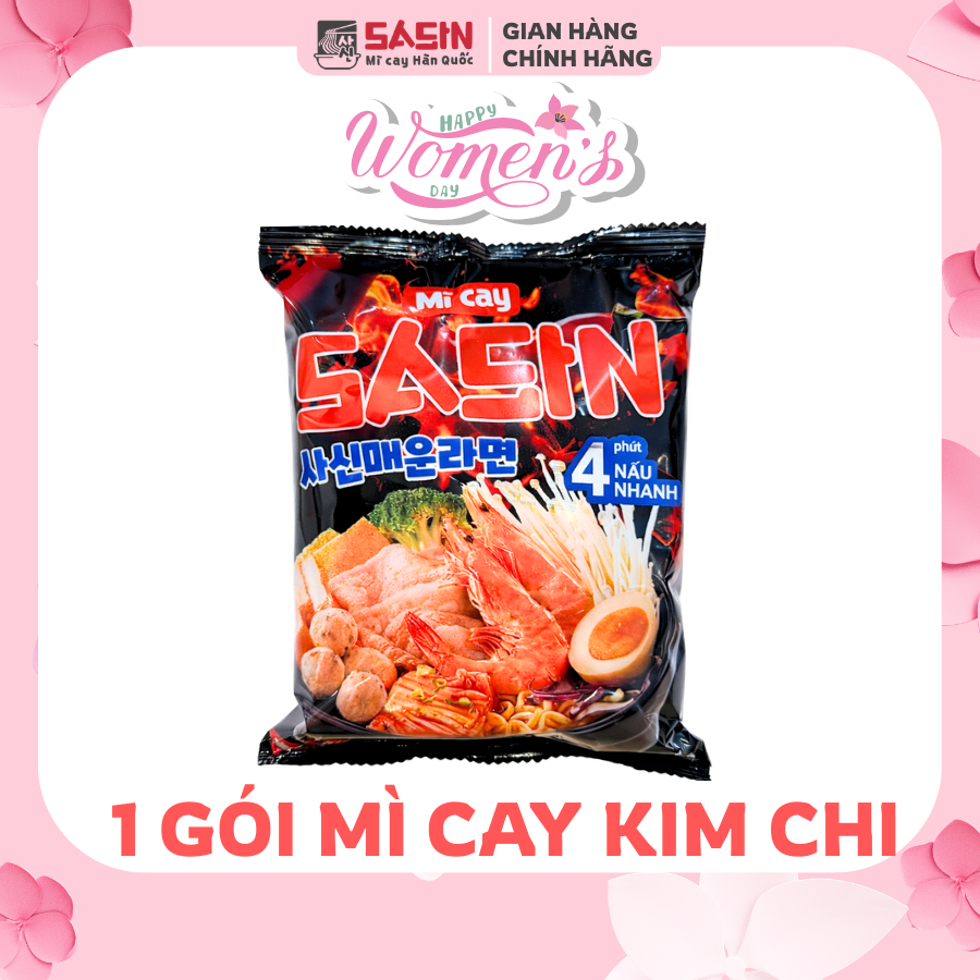 Mì cay Sasin vị kim chi (1 gói) TGVI0051