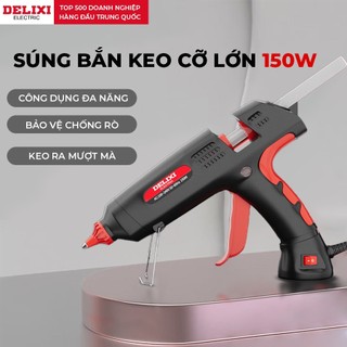 Súng Bắn Keo Nến DELIXI 40W-150W Chính Hãng Máy Bắn Keo Làm Handmade, Trang Trí, Sửa Chữa Gia Dụng An Toàn, Nhỏ Gọn