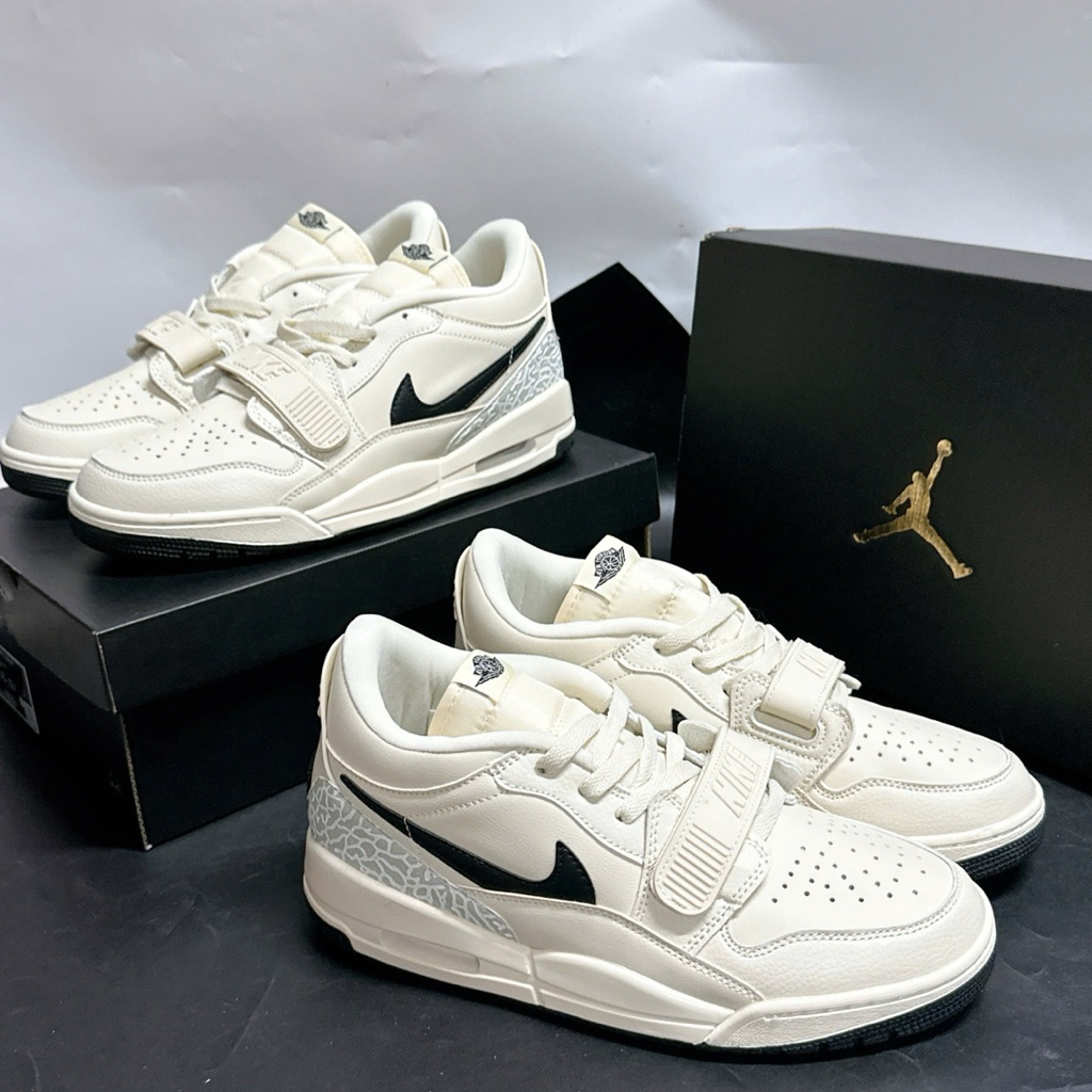 [ Chính Hãng ] Giày sneaker Jord2n lagacy màu kem siêu đẹp