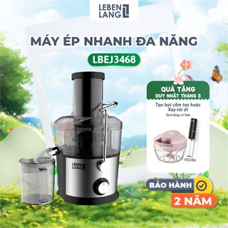 Máy ép Trái Cây Lebenlang LBEJ3468 công suất 800W, dung tích 1100ml,  bảo hành 2 năm