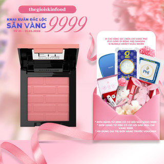 Phấn má hồng mịn lì, lên màu chuẩn maybelline fit me blush 4.5g