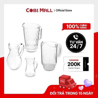 Bình Nước Nhựa Starwares 700ml/1L/1.3L/1.5L Nhựa PP Có Nắp Kín, An Toàn – Cobi Home