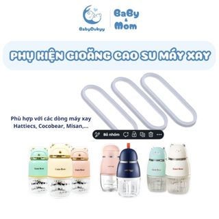 Gioăng Cao Su Nắp Đậy Máy Xay Dung Tích 0.3L  Cocobear, Misan, Babyboo, Hattices ...