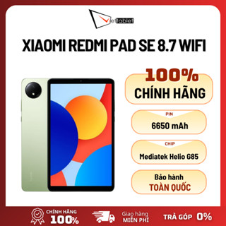 Máy tính bảng Xiaomi Redmi Pad SE 8.7 Wifi 4GB/64GB - Màn 8.7 Inch 90Hz, Pin 6650mAh - Hàng Chính Hãng-Bảo Hành 18 Tháng