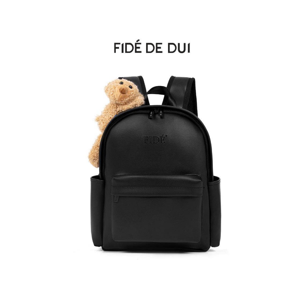 Balo FIDE TEDDY balo da đeo vai Backpack Leather ba lô tích hợp ngăn phân loại
