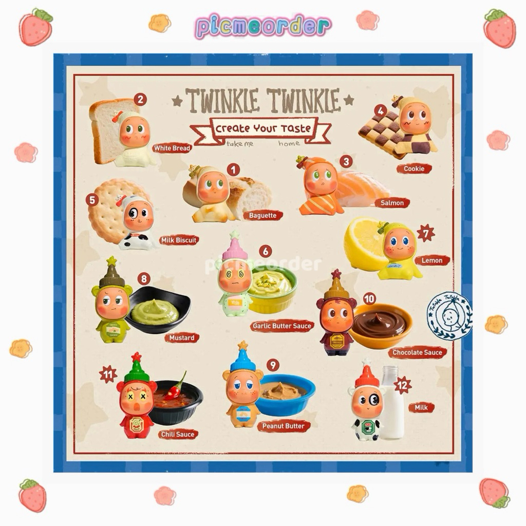 [SẴN HCM] POPMART Twinkle Twinkle Create Your Taste