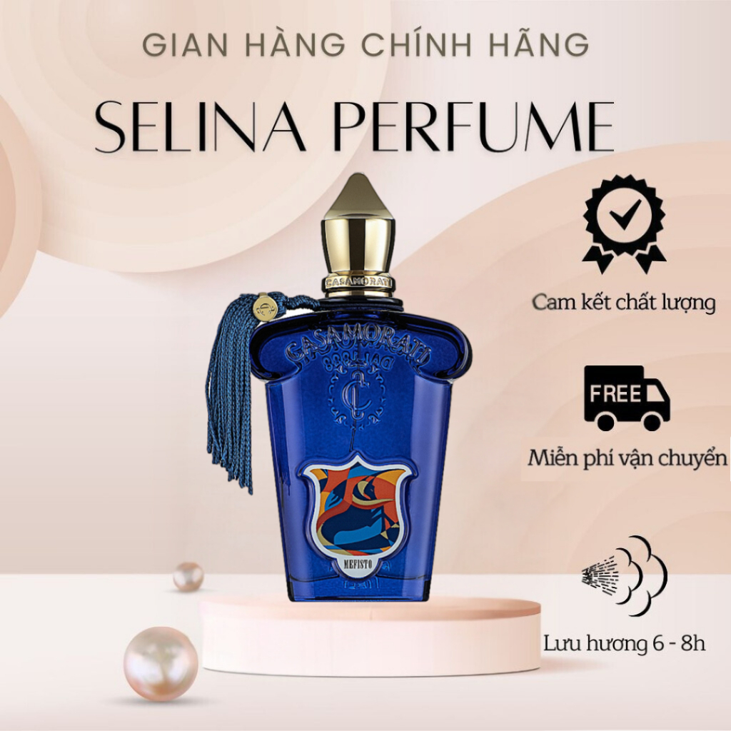 [Chính hãng] Nước hoa Unisex 100ml Xerjoff Casamorati Mefisto tươi mát, nam tính, lịch lãm