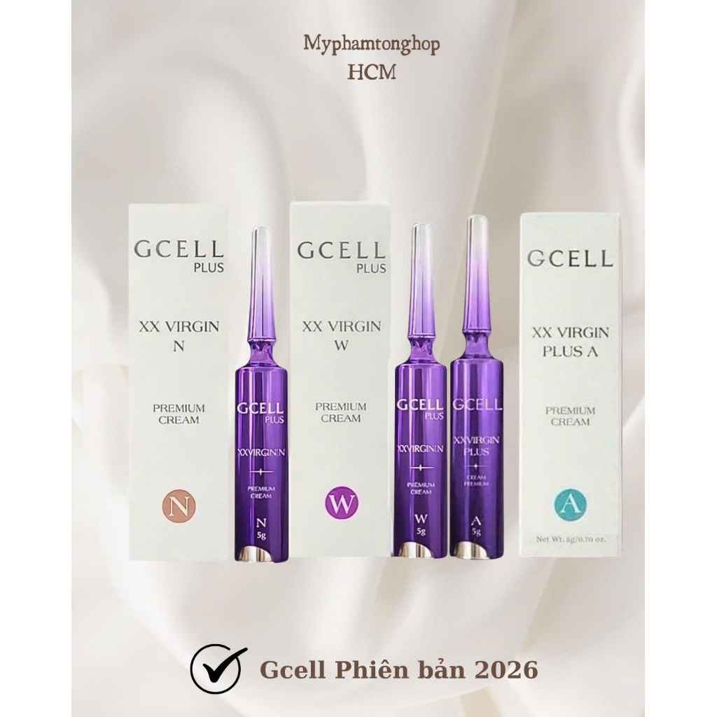 [Hỏa tốc HCM] Kem Làm Hồng Nhũ Hoa Gcell Xx Virgin 5g/10g