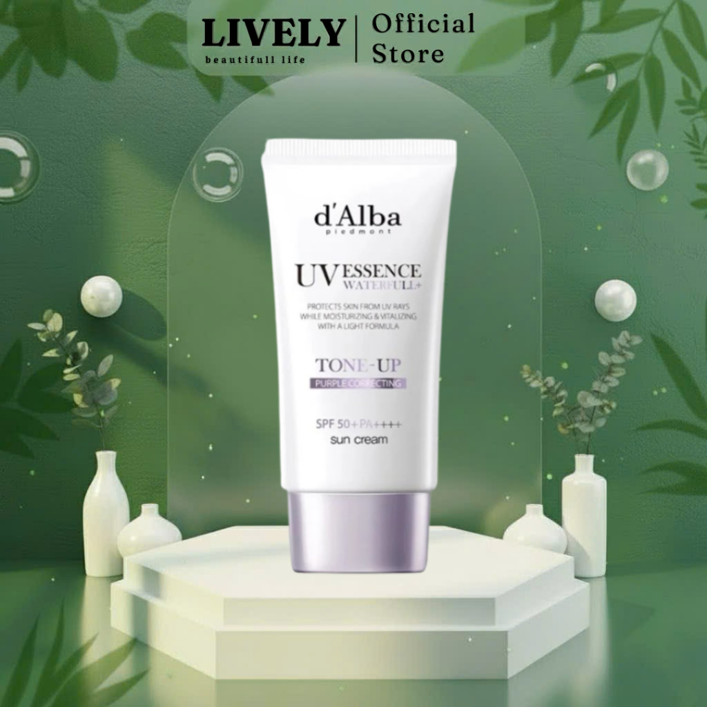 Kem chống nắng nâng tone d'AIba Waterfull TONE UP Sun Cream SPF50+ PA++++