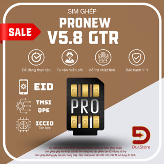 [Tặng Que lấy sim][ProNew2026] Sim ghép ProNew V2.6/V5.8 GTR - Ổn định, sóng khoẻ, không hao pin
