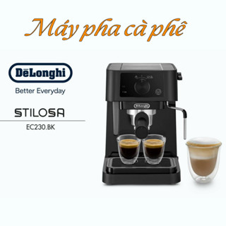Máy pha cà phê espresso DeLonghi Stilosa EC230BK - Thiết kế nhỏ gọn và hiện đại