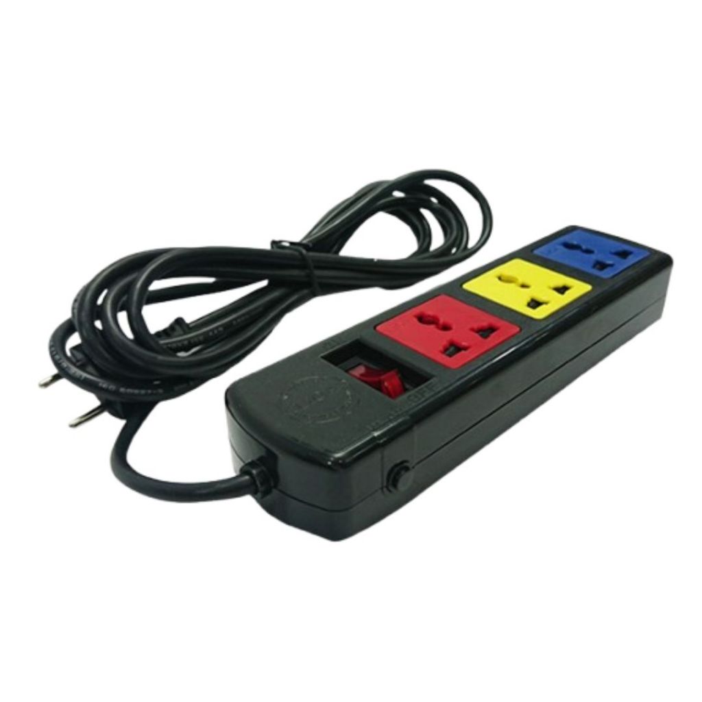 Ổ cắm điện 3 ổ 3 chấu Lioa 3D32N dùng văn phòng nhà bếp hàng Việt Nam CHÍNH HÃNG