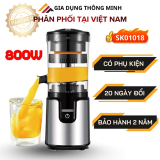 Máy ép hoa quả trái cây, máy vắt cam SK-01018 công suất 800W, tự động ép nhiều loại trái cây SK01018